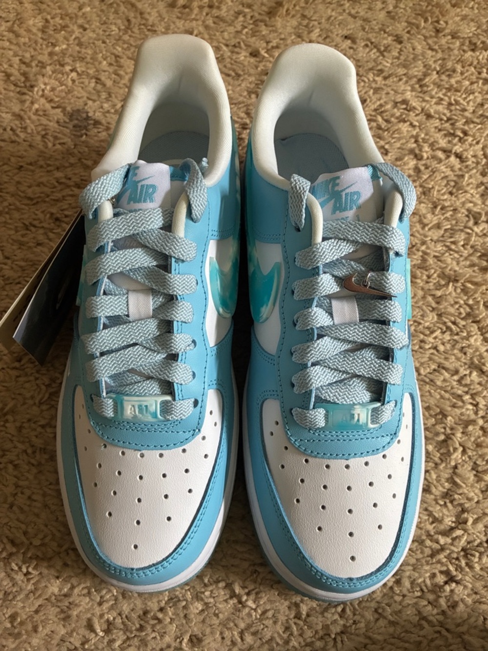 Women's Blue (Wmns) Air Force 1 '07 Lx 'Nail Art
- White/Celestine Blue - Picture 8 of 17